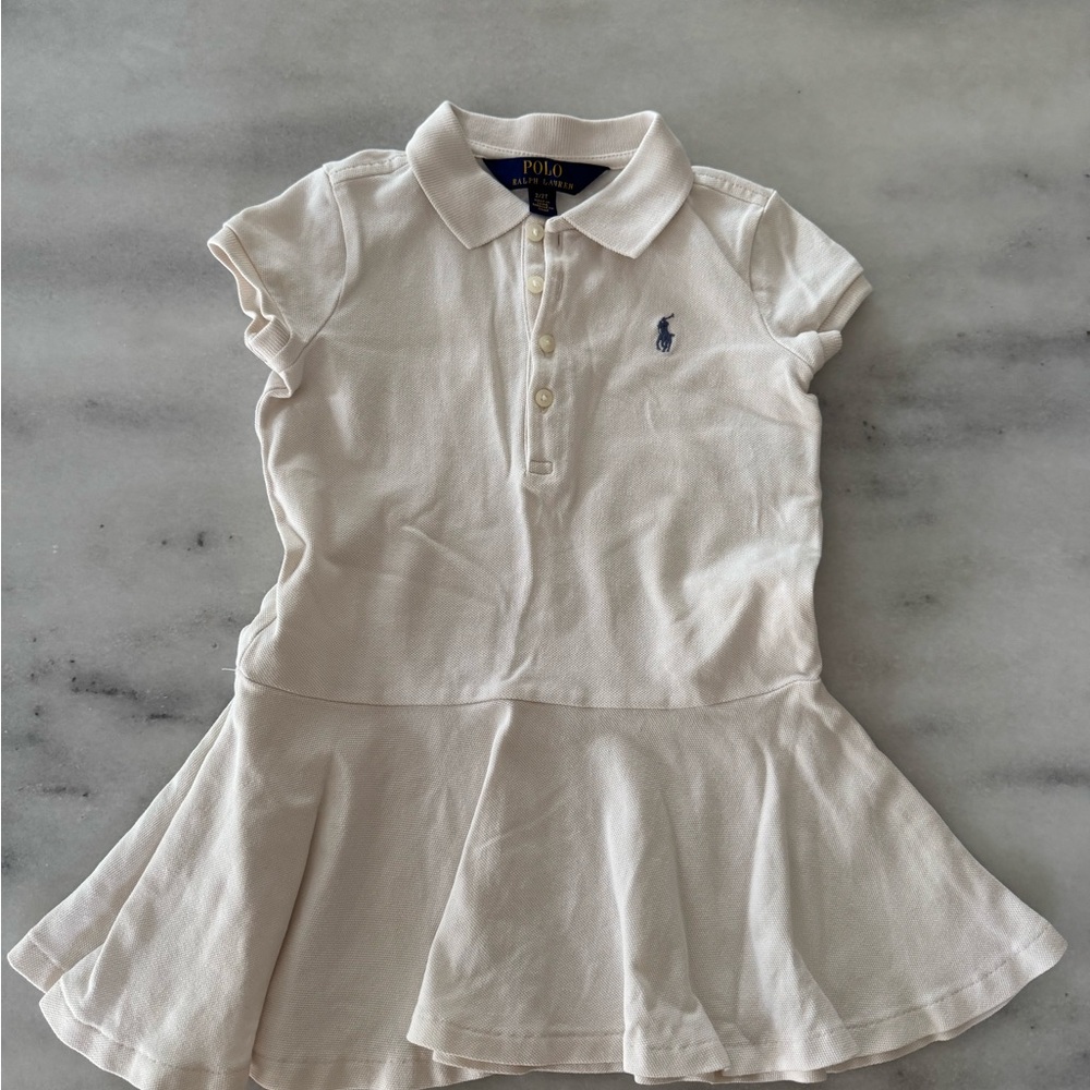 Polo by Ralph Lauren Kids White Polo Dress
